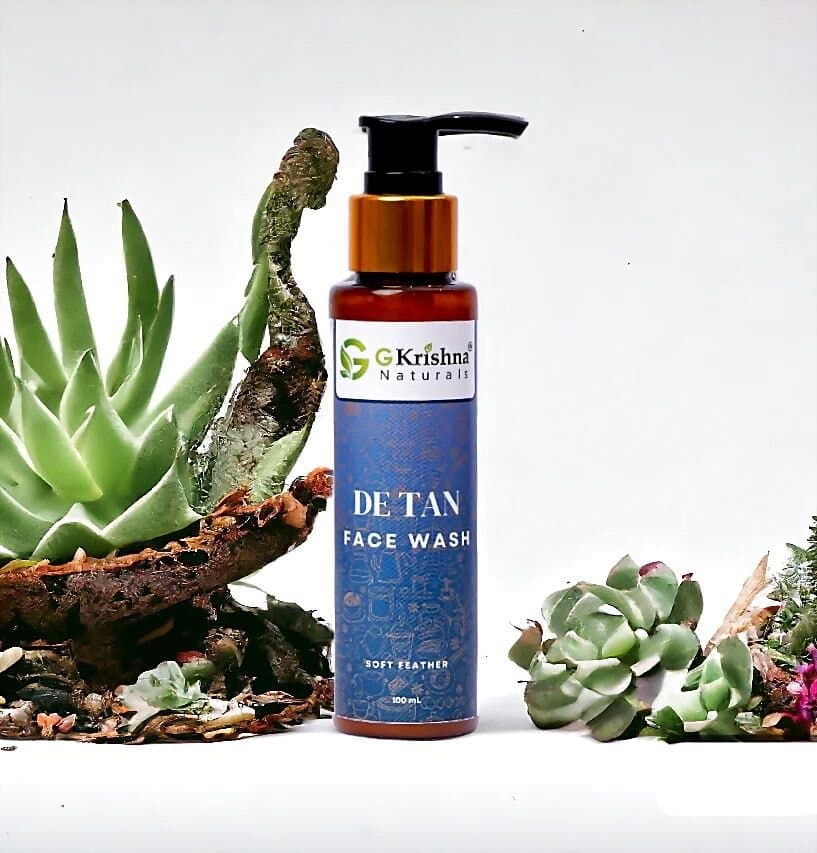 G Krishna Naturals Detan Face Wash
