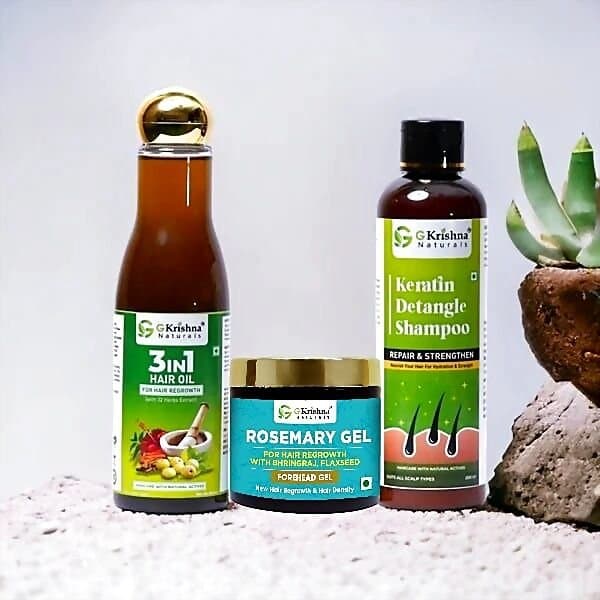 G Krishna Naturals Hair Regrowth Kit