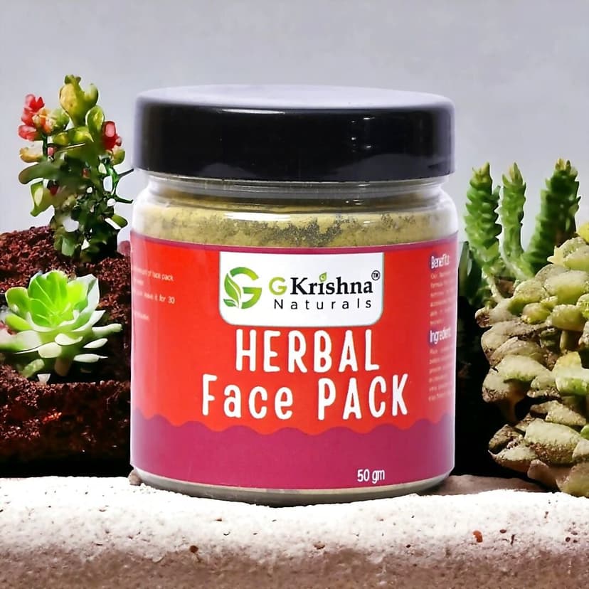 G Krishna Naturals Herbal Face Pack