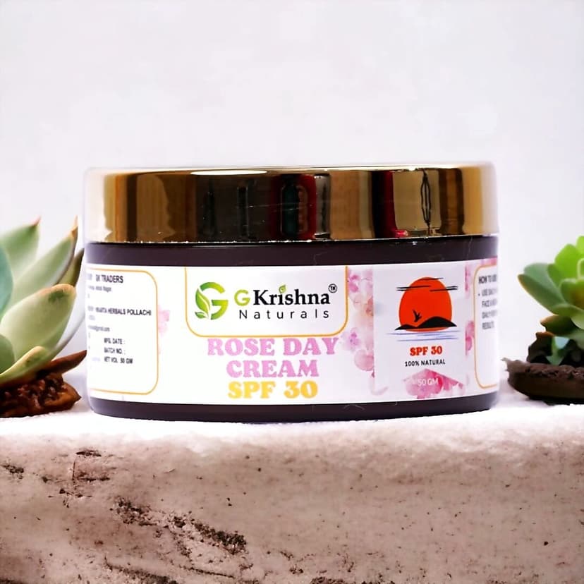 G Krishna Naturals Rose Day Cream