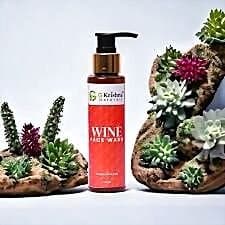 G Krishna Naturals Wine Face Wash
