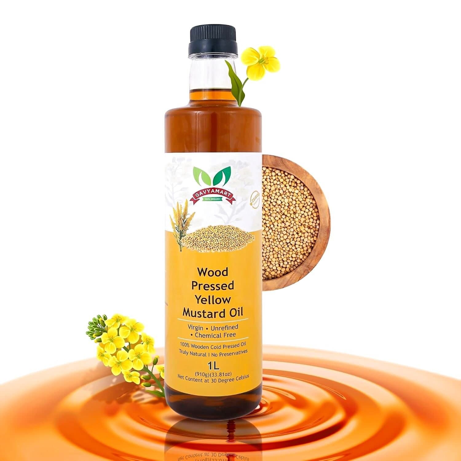 Gavyamart Yellow Mustard Oil