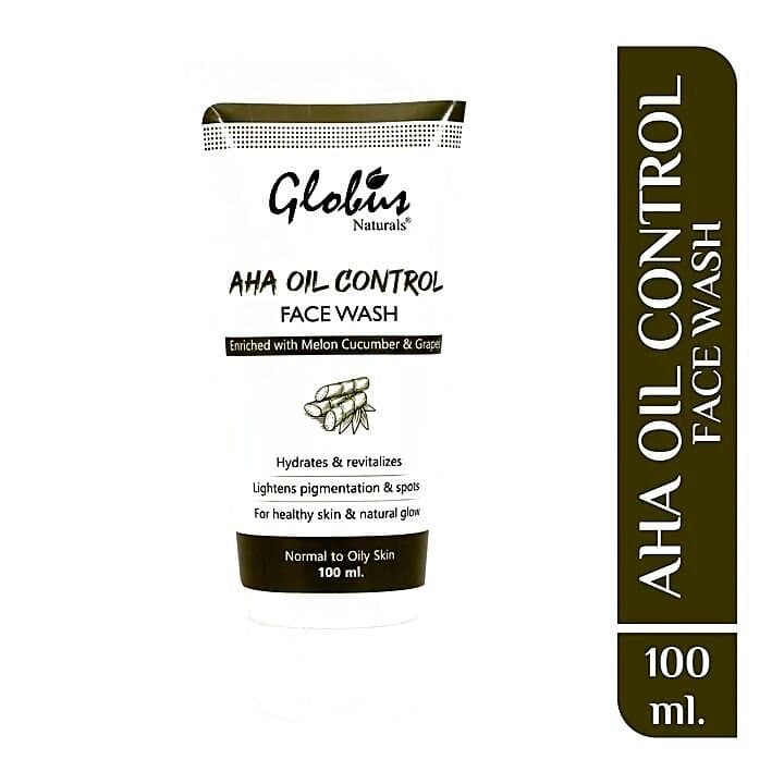 Globus Naturals AHA Oil Control Face wash