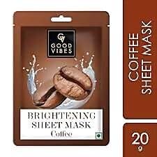 Good Vibes Coffee Brightening Sheet Mask