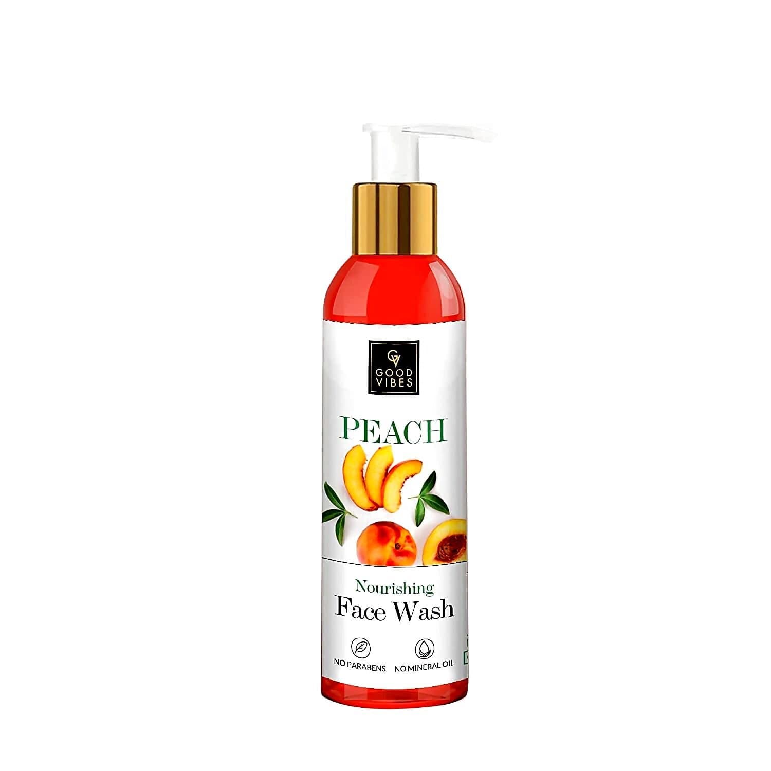 Good Vibes Nourishing Face Wash Peach