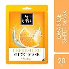 Good Vibes Orange Refreshing Sheet Mask