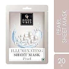 Good Vibes Pearl Illuminating Sheet Mask