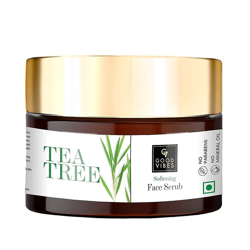 Good Vibes Softening Face Scrub Tea Tree