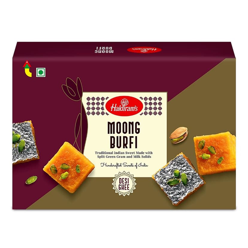  Haldirams Moong Burfi 