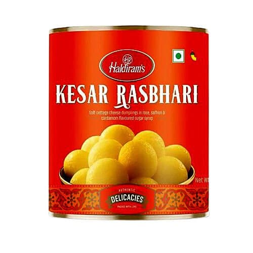 Haldirams  Tin Kesar Rasbhari
