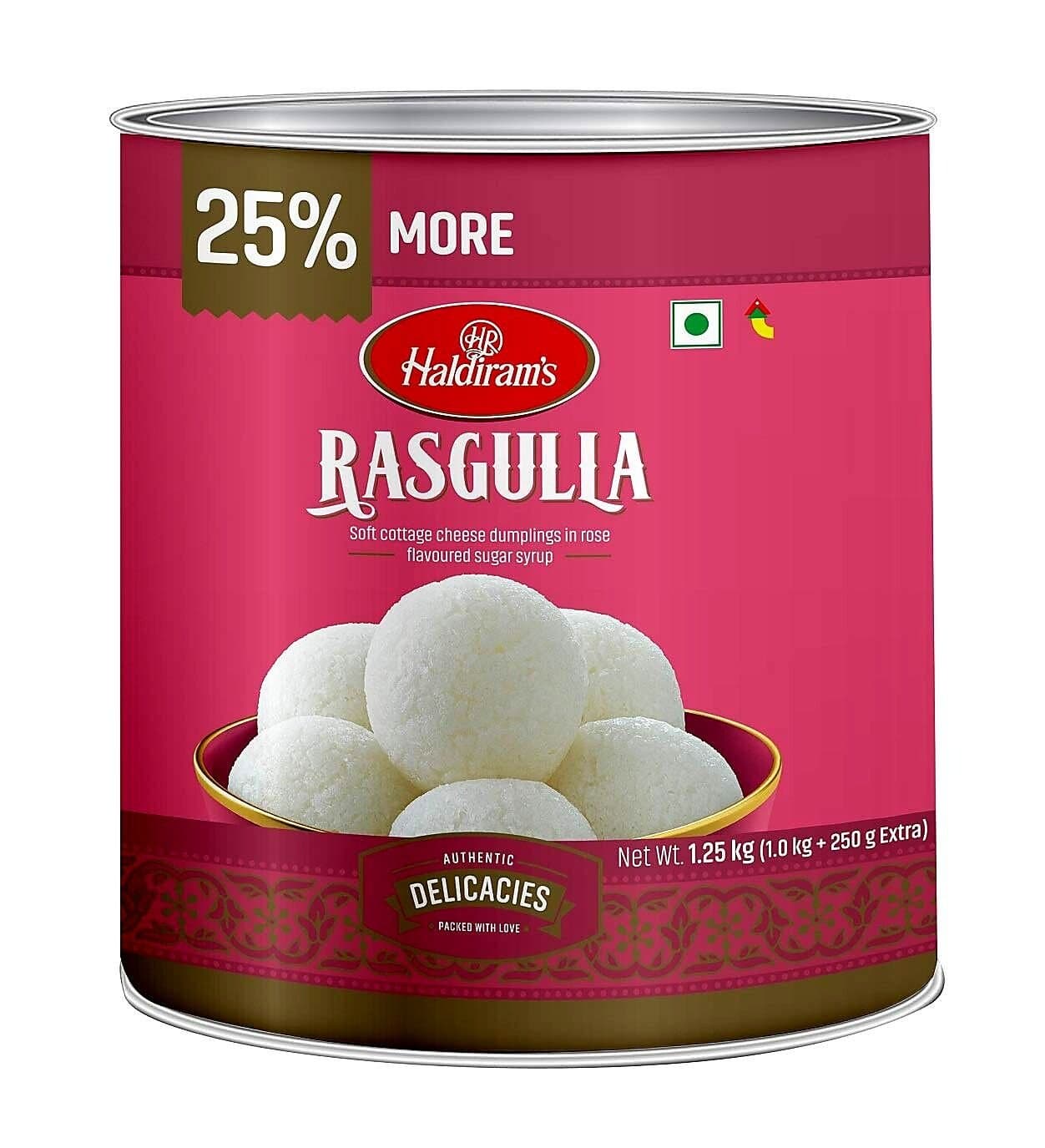 Haldirams Tin Rasgulla
