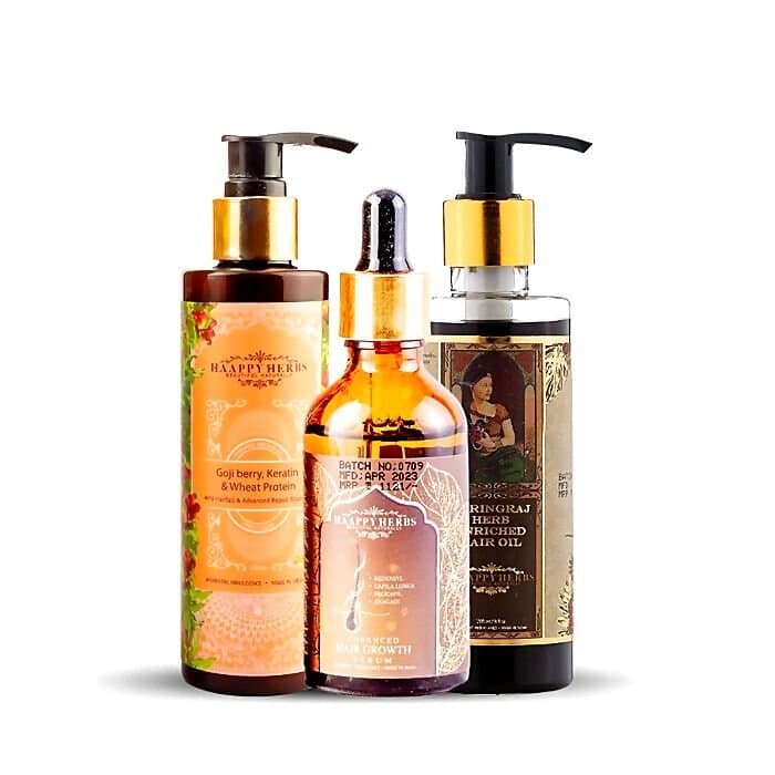 Happy Herbs Intense Hair Growth Kit