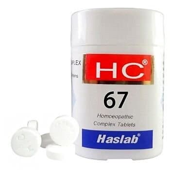Haslab Hc 67 Homolax Tablets