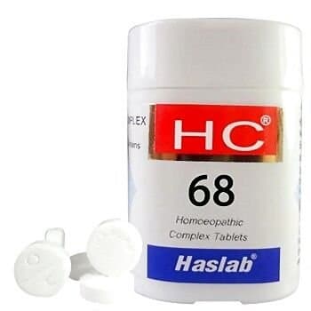 Haslab Hc 68 Calcarea Flour Complex
