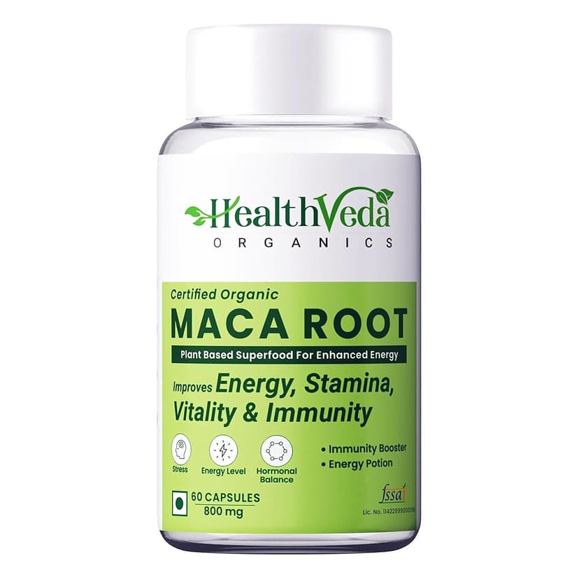 Health Veda Organics Maca Root Capsules