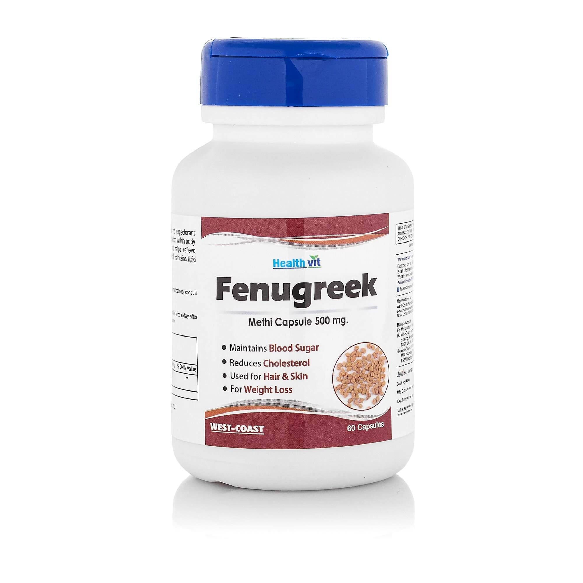 Healthvit Fenugreek 500Mg