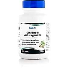 Healthvit Ginseng With Ashwagandha