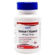 Healthvit Selenium 40Mcg + Vitamin E 10Mg