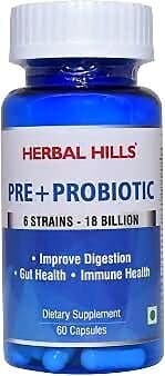 Herbal Hills Pre + Probiotic Capsule