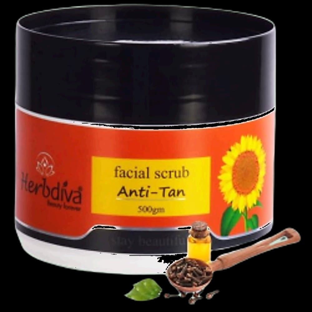 Herbdiva Anti Tan Facial Scrub