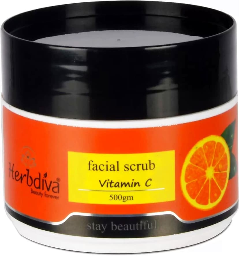 Herbdiva Vitamin C Facial Scrub