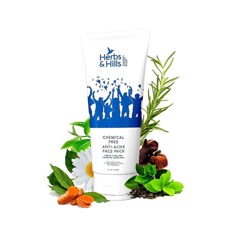 Herbs And Hills Anti Acne Face Pack