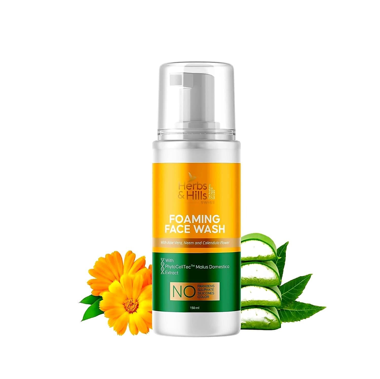 Herbs And Hills Foaming Face Wash