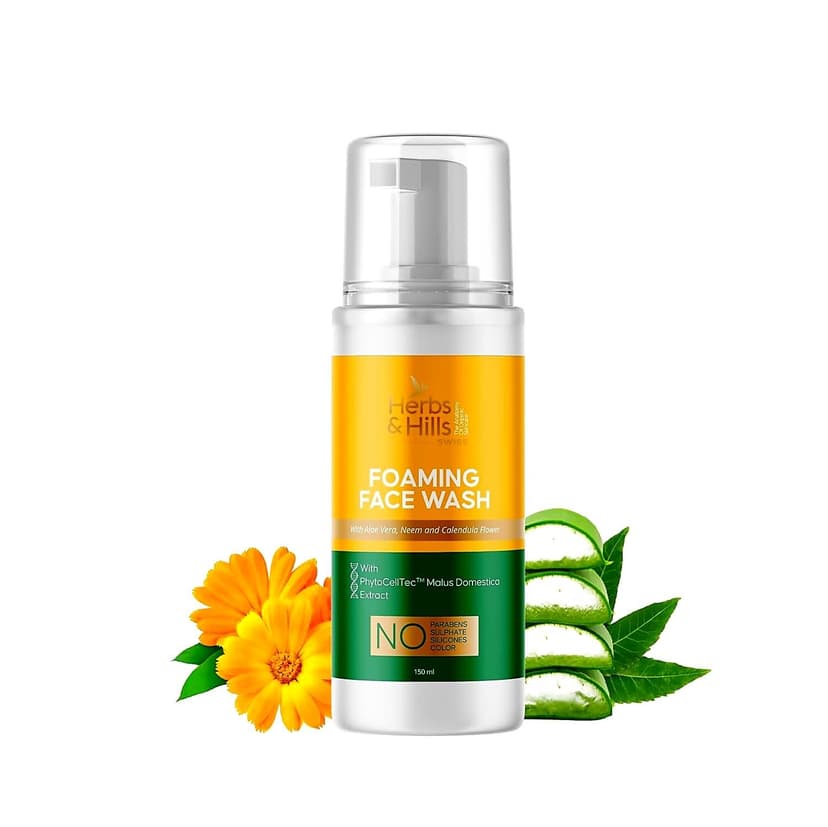 Herbs And Hills Foaming Face Wash
