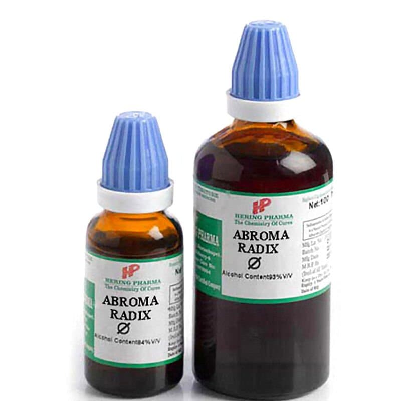 Hering Abroma Radix Q