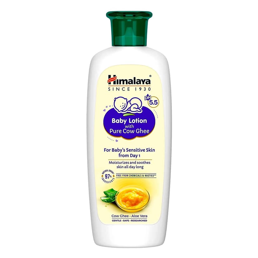 Himalaya Baby Lotion with Pure Cow Ghee 