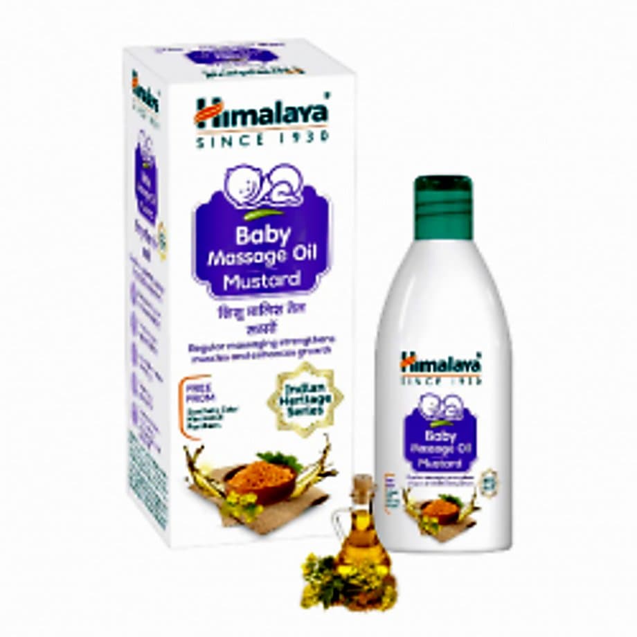 Himalaya Baby Massage Oil  Mustard