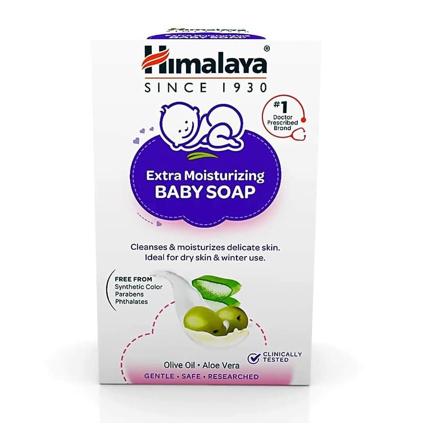 Himalaya Extra Moisturizing Baby Soap
