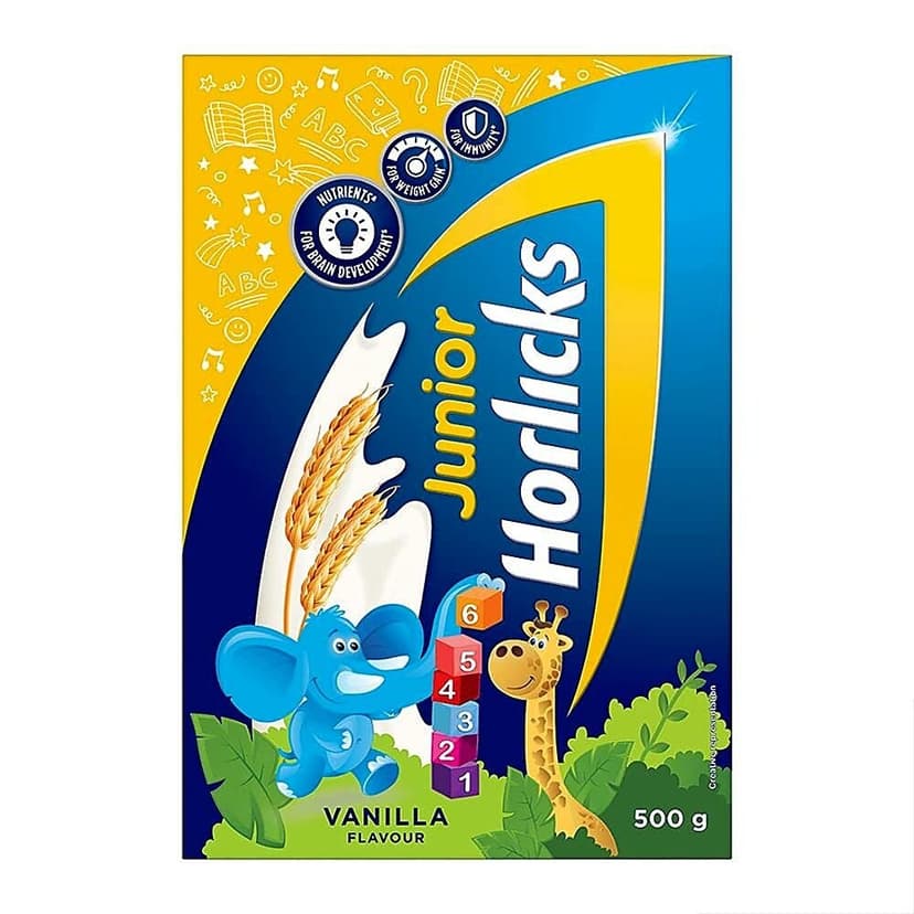 Horlicks Junior Health Drink Vanilla 
