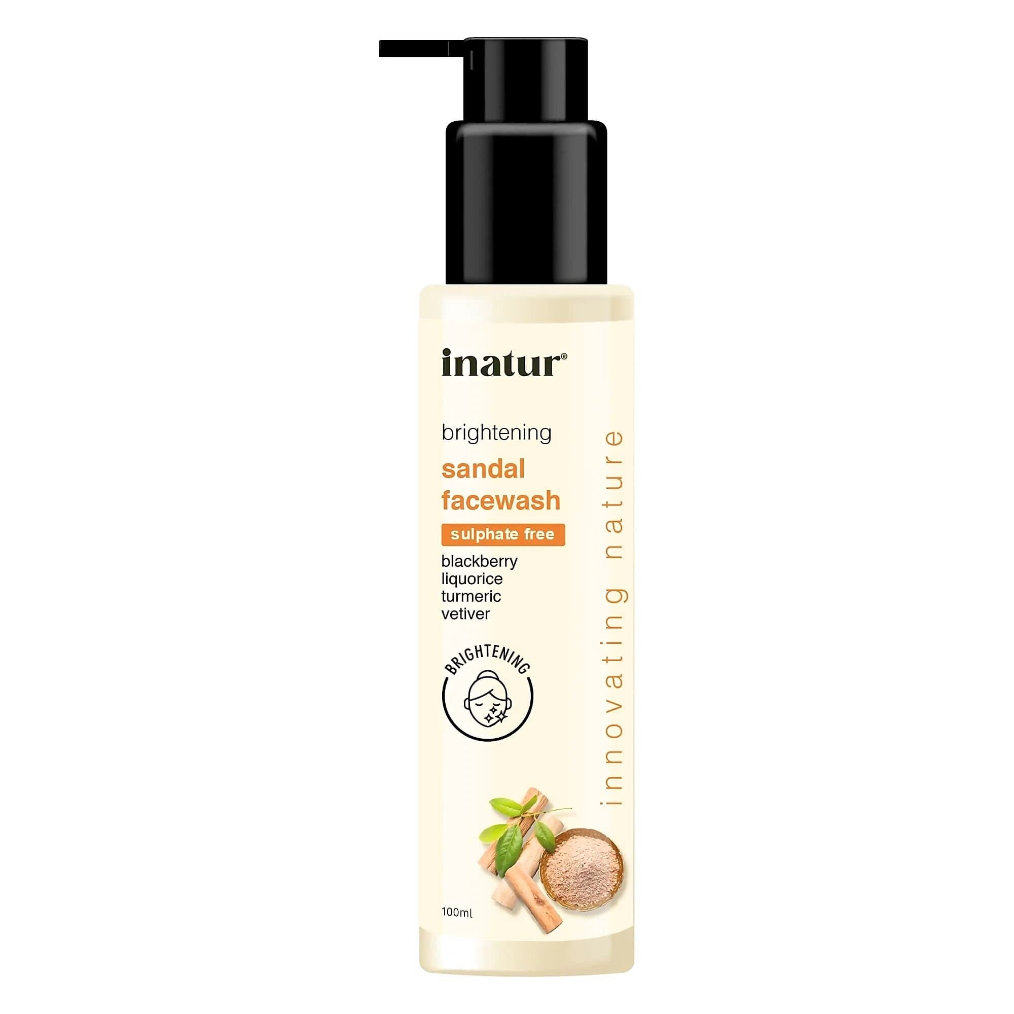 Inatur Sandal Face Wash
