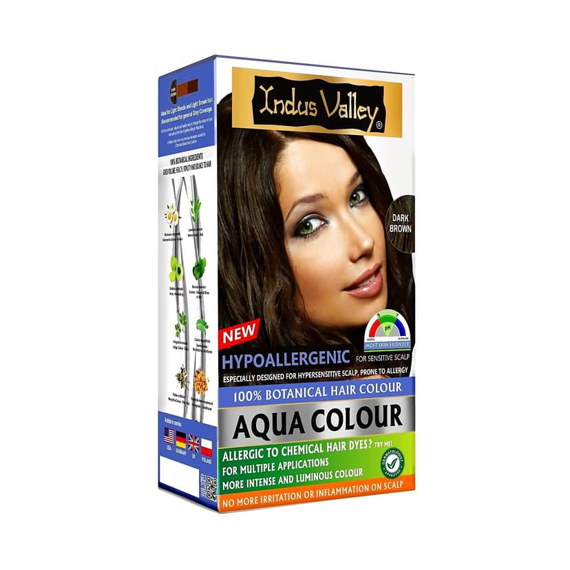 Indus Valley 100 Botanical Aqua Colour