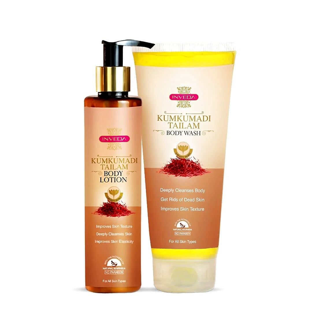 Inveda Kumkumadi Tailam Body Care Combo