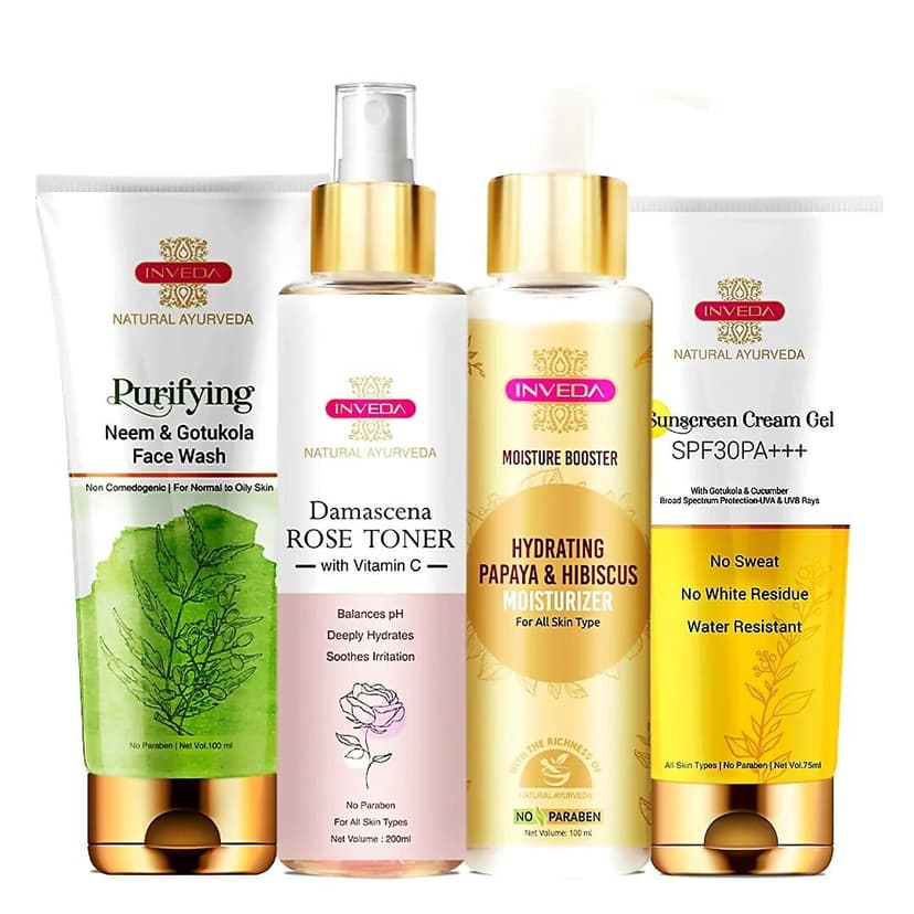 Inveda Winter Daily Skincare Kit