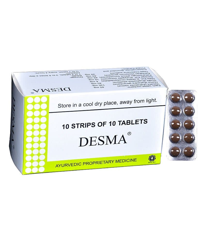 J And J Dechane Ayurvedic Desma Tablets