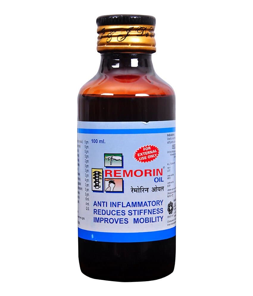 J And J Dechane Ayurvedic Remorin Oil