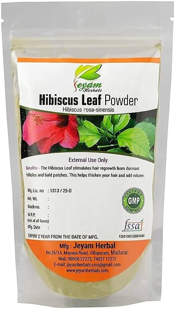 Jeyam Herbal Hibiscus Leaf Powder