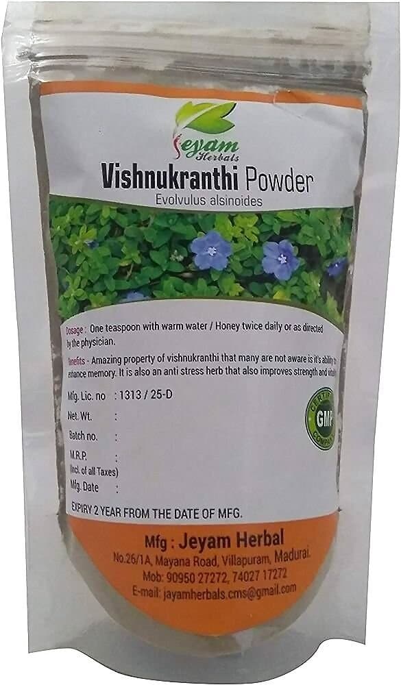 Jeyam Herbal Vishnukranthi Powder