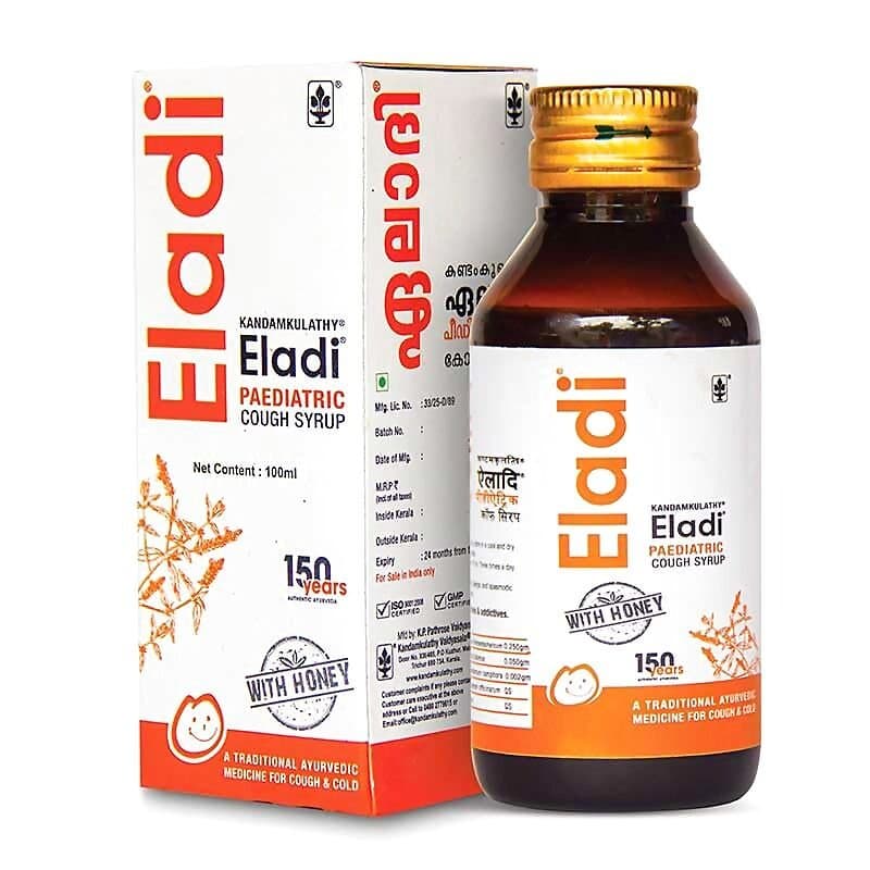 Kandamkulathy Eladi Cough Syrup