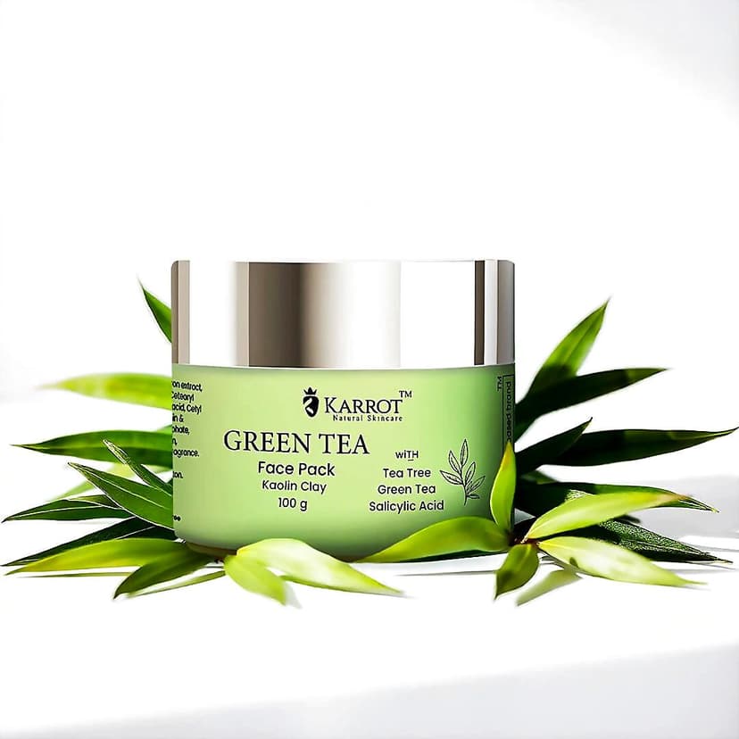 karrot Natural Green Tea Face Pack