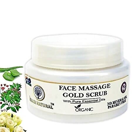 Khadi Herbal Face Massage Gold Srub