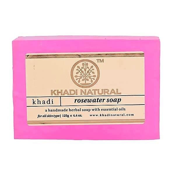 Khadi Herbal Rose Water Soap