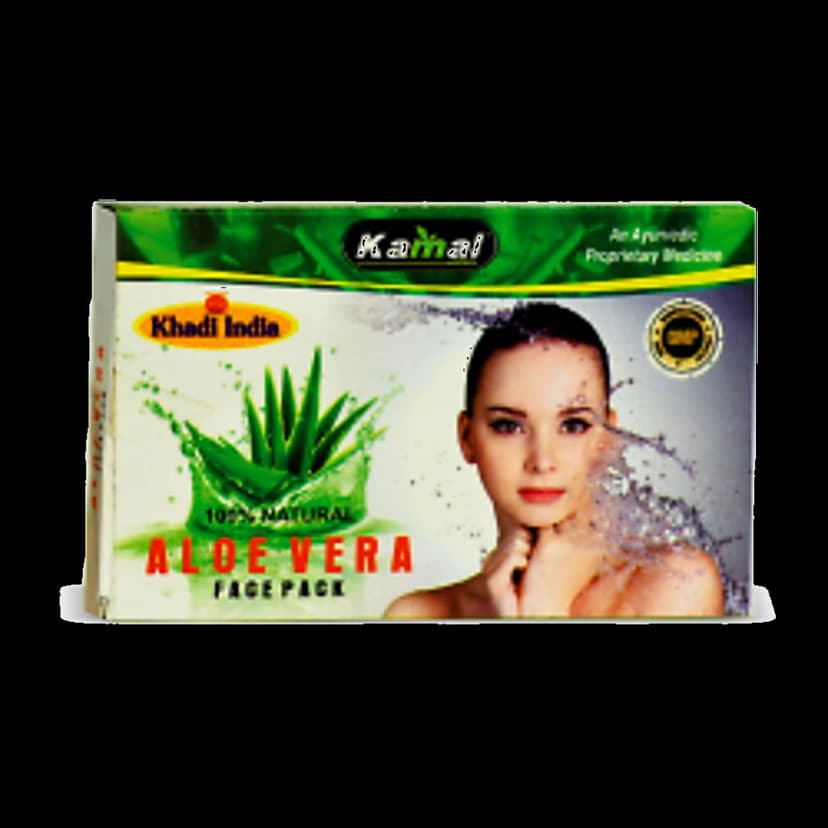 khadi Kamal Herbal Aloe Vera Facepack
