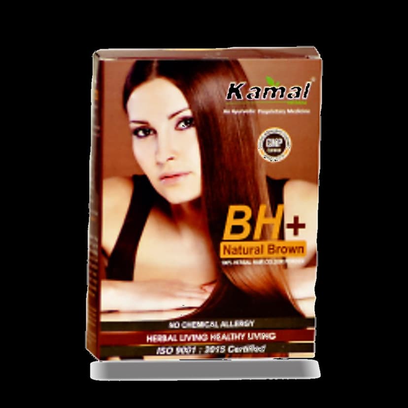 Khadi Kamal Herbal BH+ Natural Brown
