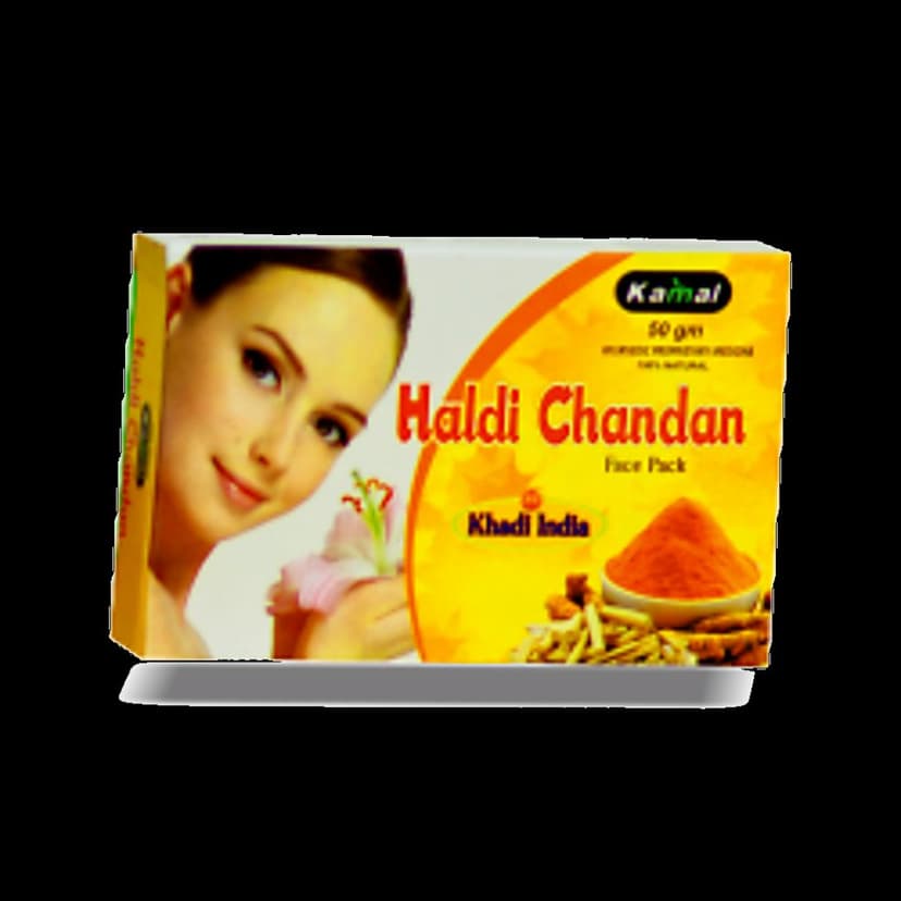 Khadi Kamal Herbal Haldi Chandan Facepack