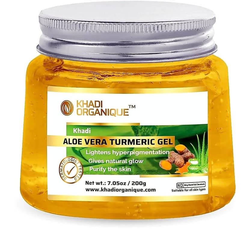 Khadi Organique Aloe Vera Turmeric Gel