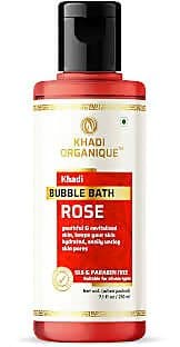 Khadi Organique Rose Bubble Bath